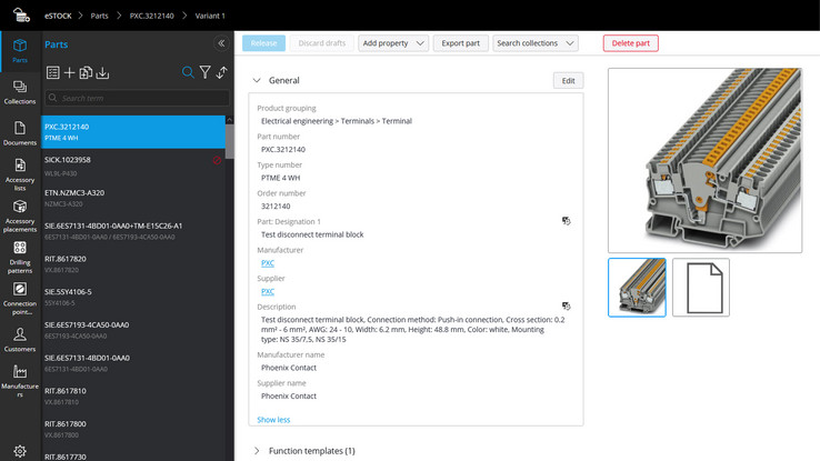 EPLAN eSTOCK - cloud-based device management system EPLAN eSTOCK - cloud-based device management system
